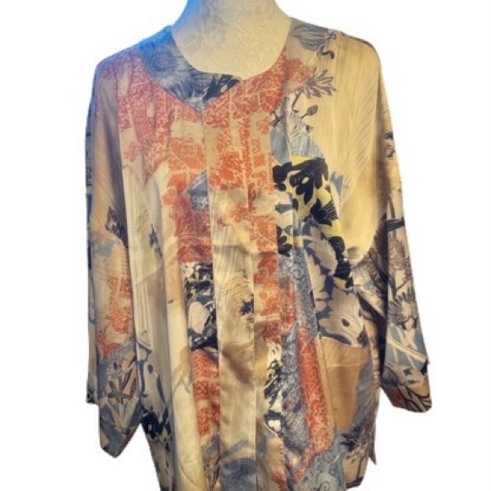 New Chicos Women’s Size 2x Jacket Blouse - Picture 3 of 9